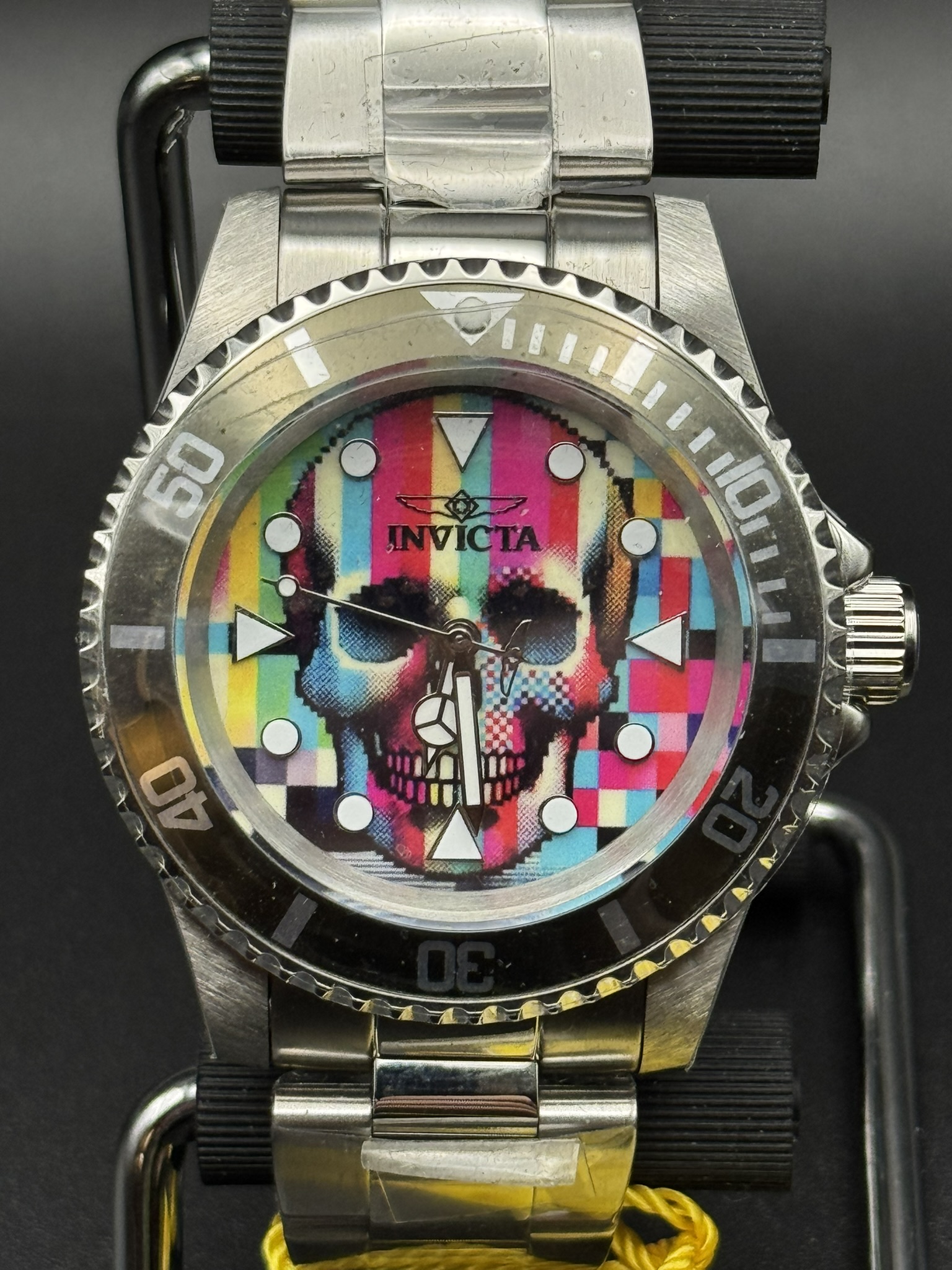 Invicta Pop Art Multi-Color Skull Diver - Image 2