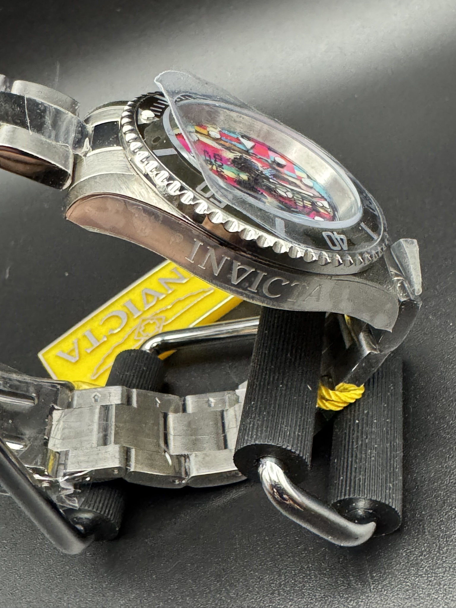 Invicta Pop Art Multi-Color Skull Diver - Image 5