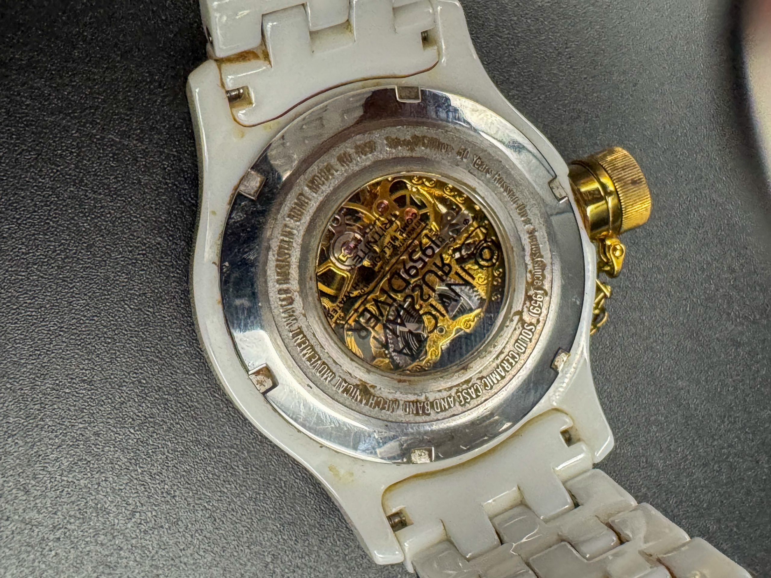 Invicta Ladies Mechanical Russian Diver, Lefty, Ceramic - Image 7