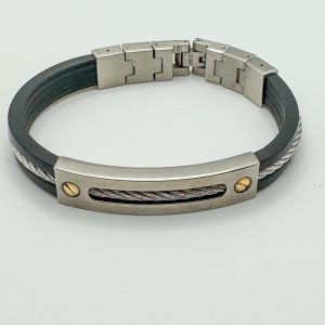 Mens Leather Bracelet