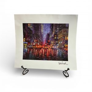 "Rainy Manhattan Night"