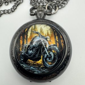 Motorcyle Pocket Watch - Small