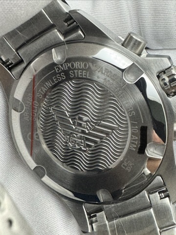 Emporio Armani AR11360 Men's Diver Chronograph Watch - Image 9