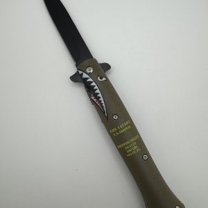 Bomber Shark Stiletto Pocket Knife