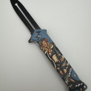 Air Force Pin Up Girl Pocket Knife
