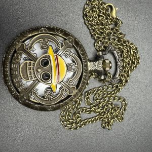 One Piece Mugiwara Pirate Pocket Watch