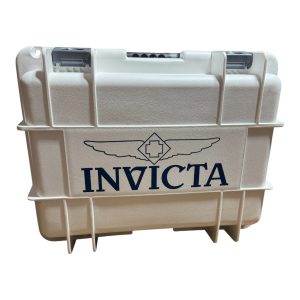 Invicta 8 Slot Dive Case - White