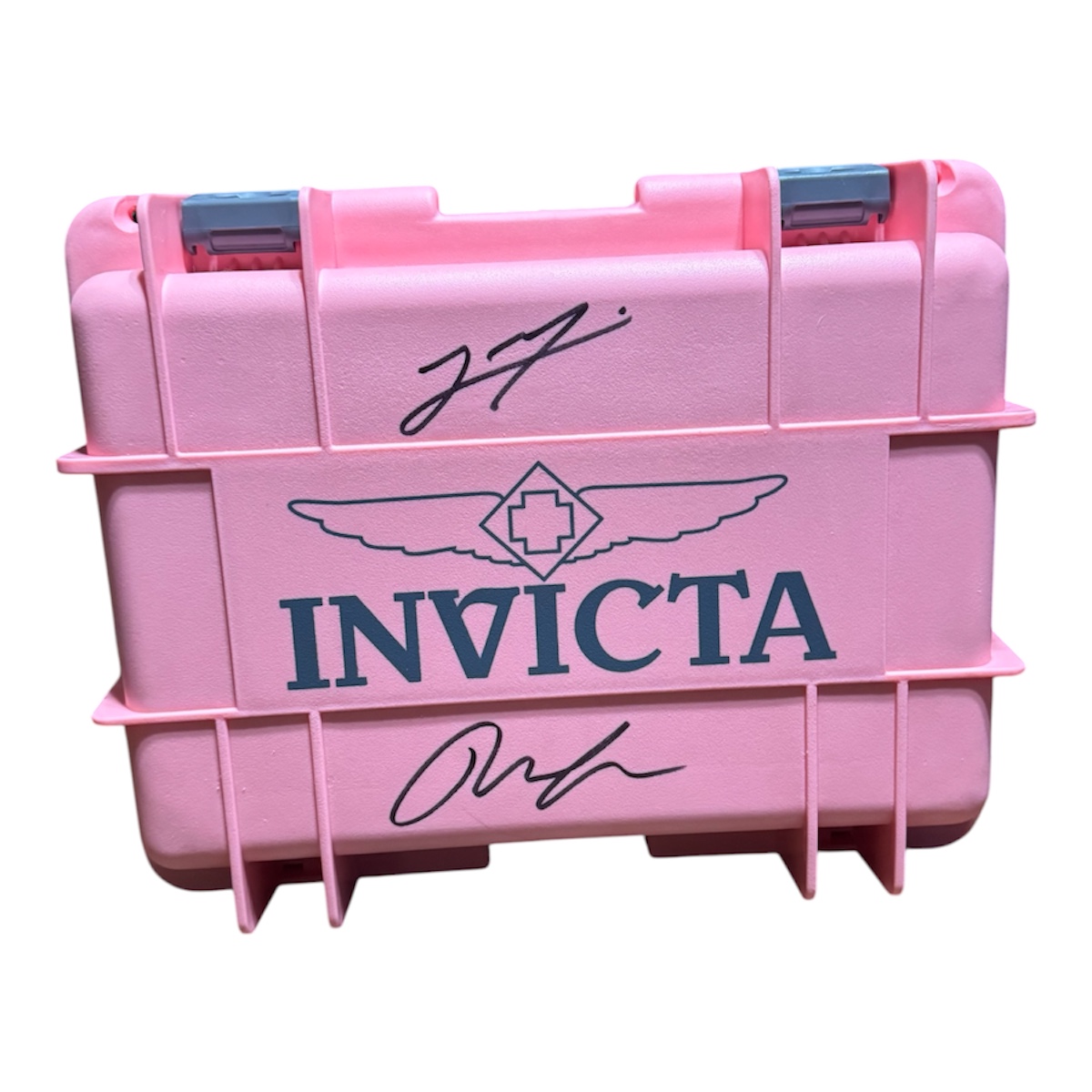 AUTOGRAPHED Invicta 8 - Slot Dive Case - Pink